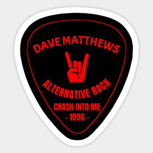 Pickdavematthews Sticker